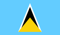 St Lucia Flag